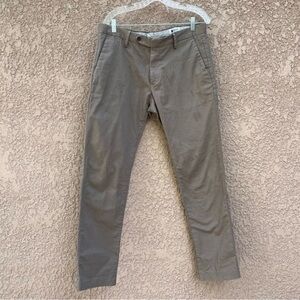 NNO7 No‎ nationality Hartford Mens Buttoned Dress Pants Navy Size EUR 33x32